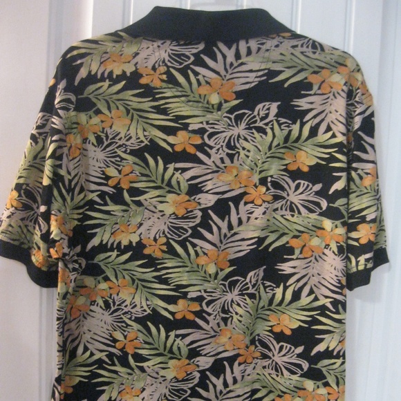 IZOD Golf Tropical Cotton Cool Polo Shirt Small - Picture 4 of 4